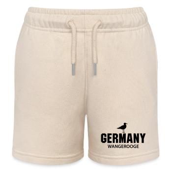 Wangerooge GERMANY - Kinder Organic Joggingshorts Mini Bolter von Stanley/Stella - Natur - Vorne