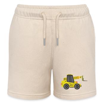 Telescopic hadler - Kids Organic Sweat Shorts by Stanley/Stella - soft Ecru - Front