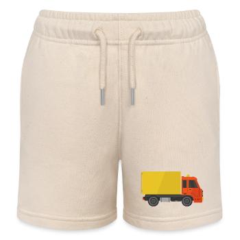 Camion de livraison - Short de jogging enfant bio Stanley/Stella - écru doux - Devant