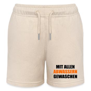 Ironisch Abwasser Wasser - Kinder Organic Joggingshorts Mini Bolter von Stanley/Stella - Natur - Vorne