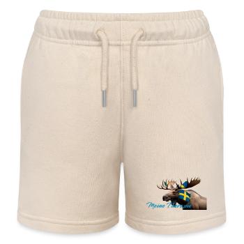 Meine Therapie Schwedenmoose - Kinder Organic Joggingshorts Mini Bolter von Stanley/Stella - Natur - Vorne