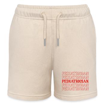 Kinderarzt Kinderarzt Kinderarzt - Kinder Organic Joggingshorts Mini Bolter von Stanley/Stella - Natur - Vorne