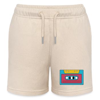 Kassette - Kinder Organic Joggingshorts Mini Bolter von Stanley/Stella - Natur - Vorne