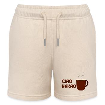 Ciao Kakao - Kinder Organic Joggingshorts Mini Bolter von Stanley/Stella - Natur - Vorne