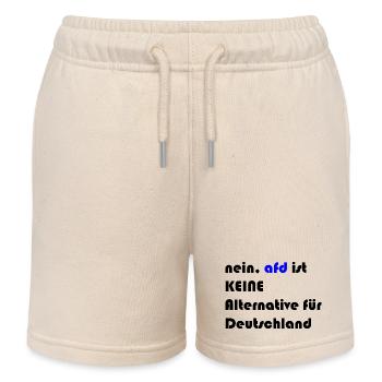 nein, afd ist keine alternative für deutschland - Kinder Organic Joggingshorts Mini Bolter von Stanley/Stella - Natur - Vorne