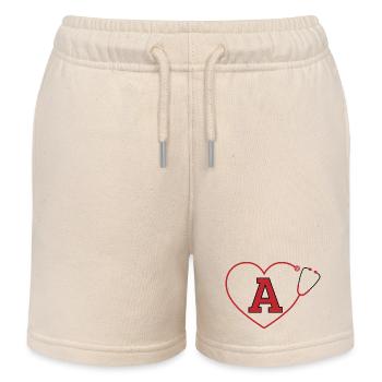 Stethoskop-Brief - Kinder Organic Joggingshorts Mini Bolter von Stanley/Stella - Natur - Vorne