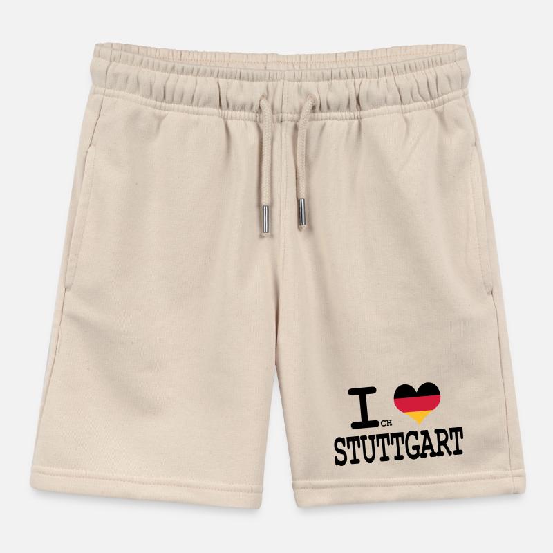 ich liebe stuttgart Kinder Organic Joggingshorts Mini Bolter von Stanley/Stella