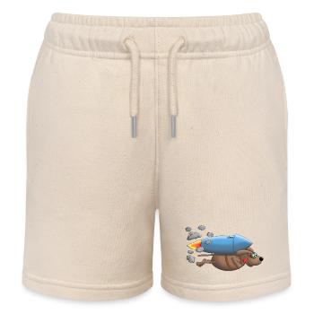 Rocket dog - Kids Organic Sweat Shorts by Stanley/Stella - soft Ecru - Front