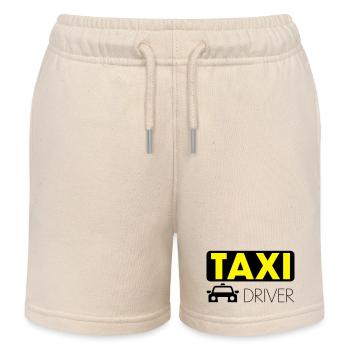 Taxi Fahrer - Kinder Organic Joggingshorts Mini Bolter von Stanley/Stella - Natur - Vorne