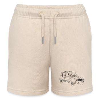 Der 4L - Kinder Organic Joggingshorts Mini Bolter von Stanley/Stella - Natur - Vorne