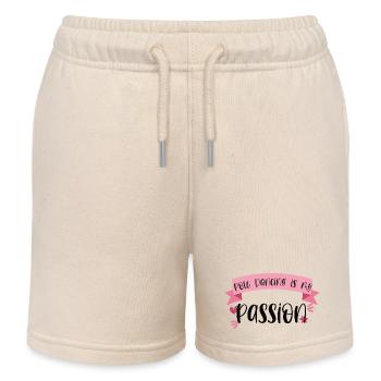 La pole dance est ma passion - Dancer Gift - Short de jogging enfant bio Stanley/Stella - écru doux - Devant