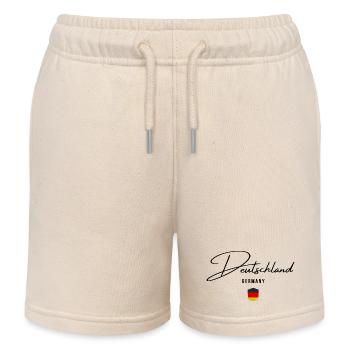 Drapeau de l’Allemagne, fierté allemande - Short de jogging enfant bio Stanley/Stella - écru doux - Devant