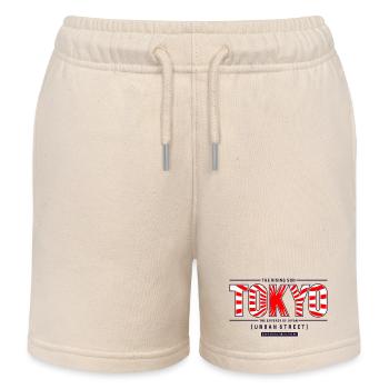Sonnenaufgang im Stil der Stadt Tokio - Kinder Organic Joggingshorts Mini Bolter von Stanley/Stella - Natur - Vorne