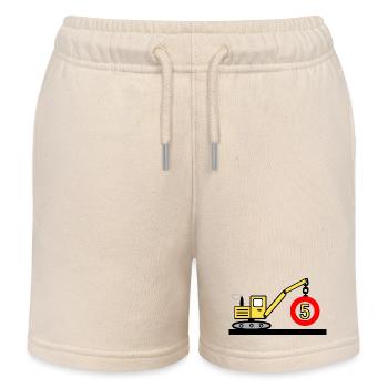 Bagger - Kinder Organic Joggingshorts Mini Bolter von Stanley/Stella - Natur - Vorne