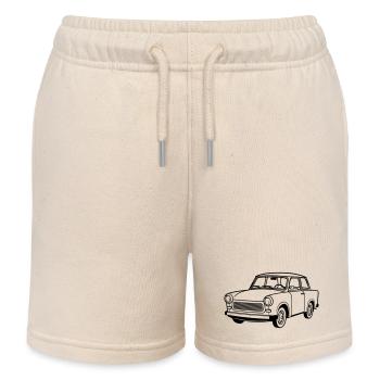 Trabi 601 Coupé - Short de jogging enfant bio Stanley/Stella - écru doux - Devant