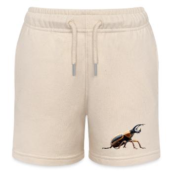 Maikäfer Süßer Hirschkäfer Nashornkäfer Insekten - Kids Organic Sweat Shorts by Stanley/Stella - soft Ecru - Front