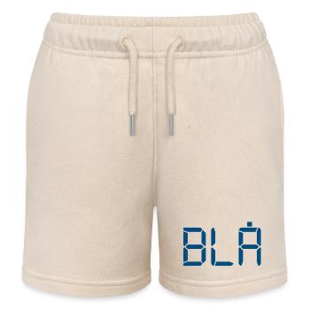 Blau - LCD - Kinder Organic Joggingshorts Mini Bolter von Stanley/Stella - Natur - Vorne