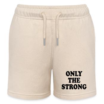 only the strong - Kinder Organic Joggingshorts Mini Bolter von Stanley/Stella - Natur - Vorne