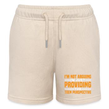 I'm Just Providing The Teen Perspective 3 - Kinder Organic Joggingshorts Mini Bolter von Stanley/Stella - Natur - Vorne