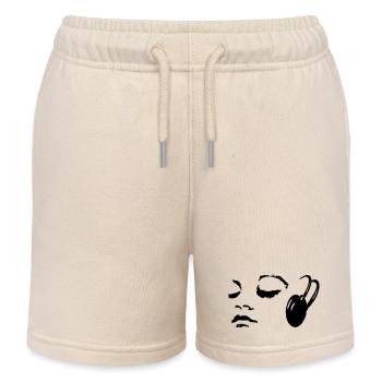 Musik - Kinder Organic Joggingshorts Mini Bolter von Stanley/Stella - Natur - Vorne