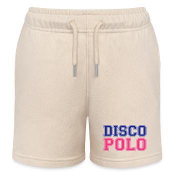 DISCO POLO Polska Poland Polen - Kinder Organic Joggingshorts Mini Bolter von Stanley/Stella - Natur - Vorne