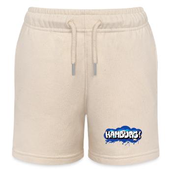 Hamburg Graffiti - Kinder Organic Joggingshorts Mini Bolter von Stanley/Stella - Natur - Vorne