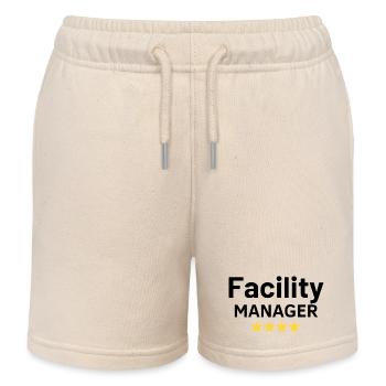 Facility Manager - Kinder Organic Joggingshorts Mini Bolter von Stanley/Stella - Natur - Vorne