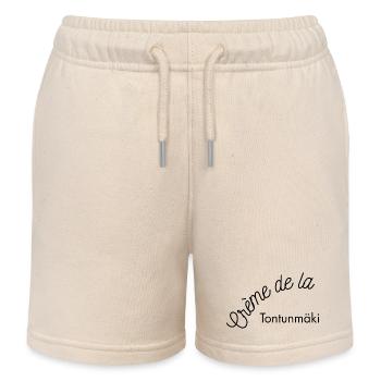Crème de la Tontunmäki - Kinder Organic Joggingshorts Mini Bolter von Stanley/Stella - Natur - Vorne