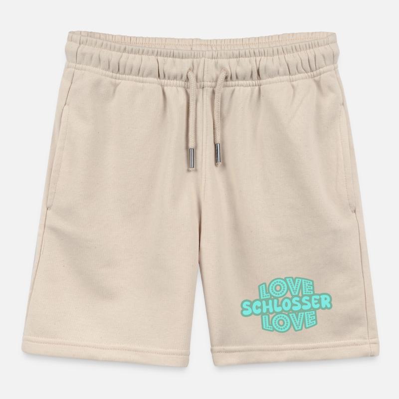 Gift for locksmith Kids Organic Sweat Shorts by Stanley/Stella