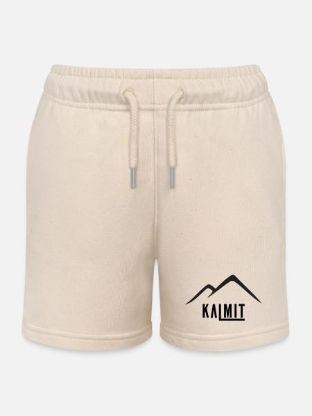 Sommet Minimal Silhouette de la Montagne - Short de jogging enfant bio Stanley/Stella - écru doux