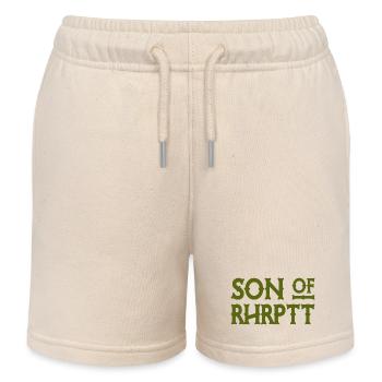 Son of Rhrptt - Ruhrpott - Zeche - Zollverein - Kinder Organic Joggingshorts Mini Bolter von Stanley/Stella - Natur - Vorne