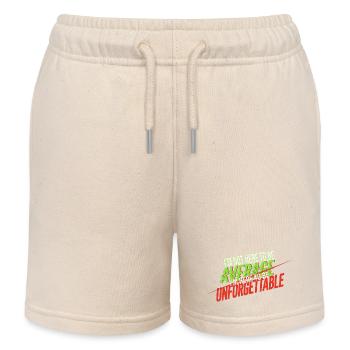 UNFORGETTABLE - Kinder Organic Joggingshorts Mini Bolter von Stanley/Stella - Natur - Vorne