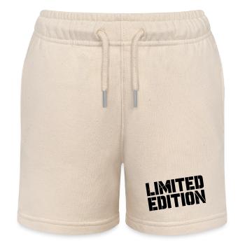 limited_edition - Kids Organic Sweat Shorts by Stanley/Stella - soft Ecru - Front