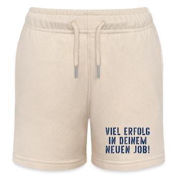 Abschied Jobwechsel Erfolg - Kinder Organic Joggingshorts Mini Bolter von Stanley/Stella - Natur - Vorne