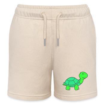 tortue - Short de jogging enfant bio Stanley/Stella - écru doux - Devant