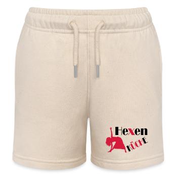 cooking - Kids Organic Sweat Shorts by Stanley/Stella - soft Ecru - Front