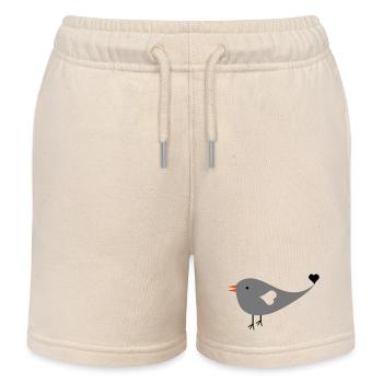 Spatz - Kinder Organic Joggingshorts Mini Bolter von Stanley/Stella - Natur - Vorne