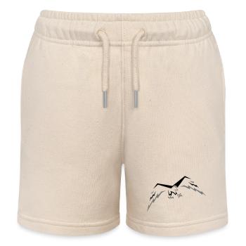 Flying Hawk - Kinder Organic Joggingshorts Mini Bolter von Stanley/Stella - Natur - Vorne