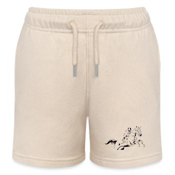 Turfist Hürdenspringen - Kinder Organic Joggingshorts Mini Bolter von Stanley/Stella - Natur - Vorne