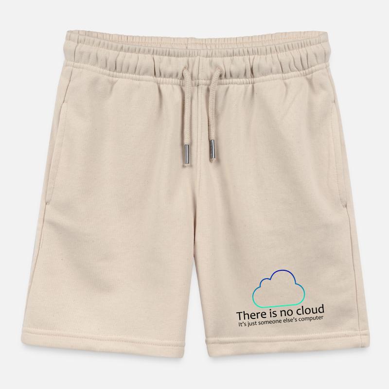 Pas de programmation dans le cloud T-shirt drôle Short de jogging enfant bio Stanley/Stella