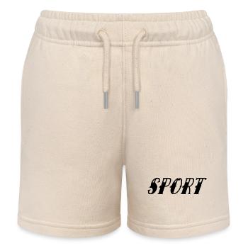  SPORT - Kinder Organic Joggingshorts Mini Bolter von Stanley/Stella - Natur - Vorne