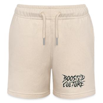 Culture boostée pour les fans de tuning autocollants - Short de jogging enfant bio Stanley/Stella - écru doux - Devant
