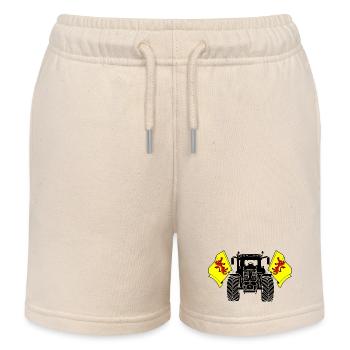 Süd Holland_Tractor_Pride - Kinder Organic Joggingshorts Mini Bolter von Stanley/Stella - Natur - Vorne