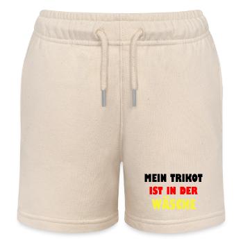 Mein Trikot ist in der Wäsche - Kinder Organic Joggingshorts Mini Bolter von Stanley/Stella - Natur - Vorne