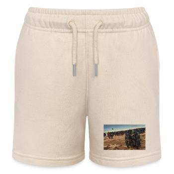 Mud Wizard - Kinder Organic Joggingshorts Mini Bolter von Stanley/Stella - Natur - Vorne