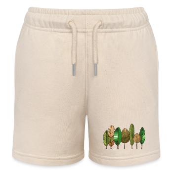 Baum - Kinder Organic Joggingshorts Mini Bolter von Stanley/Stella - Natur - Vorne