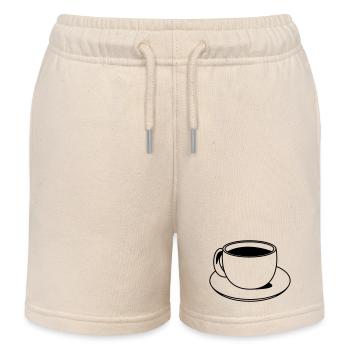 tasse - Short de jogging enfant bio Stanley/Stella - écru doux - Devant