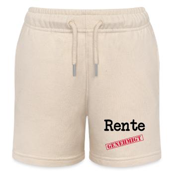 Rente genehmigt - Kinder Organic Joggingshorts Mini Bolter von Stanley/Stella - Natur - Vorne