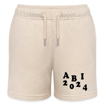 Abi 2024 - Kinder Organic Joggingshorts Mini Bolter von Stanley/Stella - Natur - Vorne