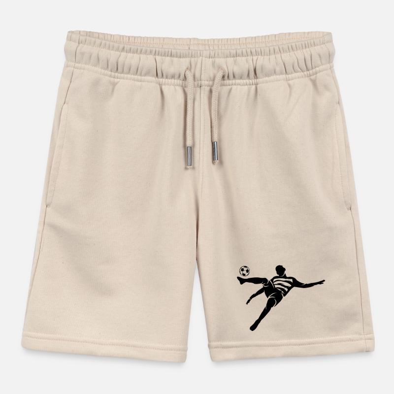 Kicker noir Short de jogging enfant bio Stanley/Stella